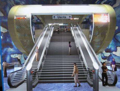 Metro San Pasquale a Chiaia: le foto della nuova stazione
