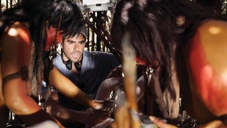 Eli Roth sul set di The Green Inferno