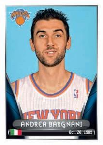 Andrea Bargnani, New York Knicks - Immagini fornite da Panini SPA