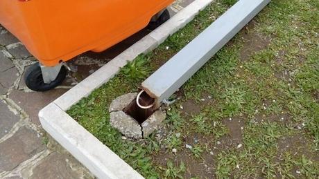 Torre del Greco, crolla tabellone a scuola, tragedia sfiorata scuola3