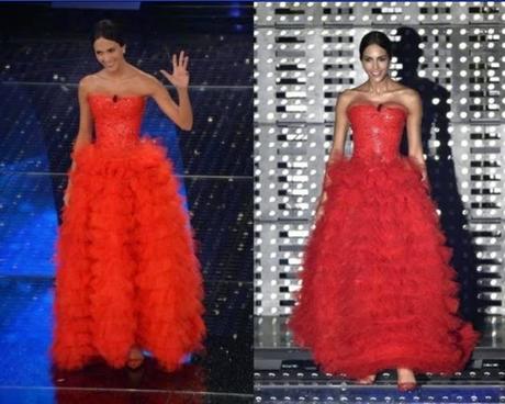 prima serata sanremo 2015 primo look di rocio munoz morales