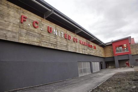 (VIDEO)FC United of Manchester, i lavori per lo stadio(1^ Parte Marzo 2015)