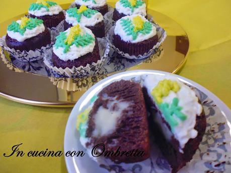 Muffin di pan di spagna Dolci&Pani ripieni per la Festa della donna