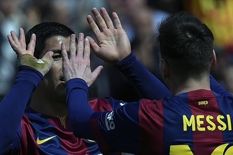 Barcellona-Rayo 6-1- Messi e Suarez incantano: Barça capolista