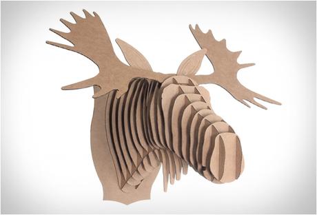 Cardboard Safari: i trofei animal-friendly cardboard-safari_ilovegreen-12