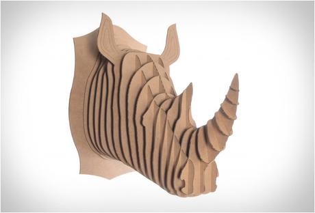 Cardboard Safari: i trofei animal-friendly cardboard-safari_ilovegreen-8
