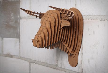 Cardboard Safari: i trofei animal-friendly cardboard-safari_ilovegreen