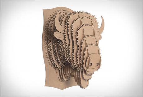 Cardboard Safari: i trofei animal-friendly cardboard-safari_ilovegreen-7