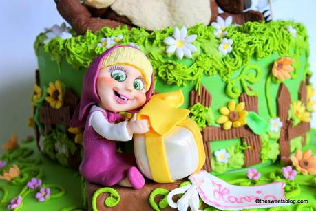 Torta masha e l'orso - Masha and the bear cake