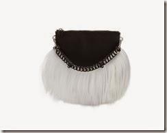 B576 GIA P. TIBETAN FUR  BLACK WHITE