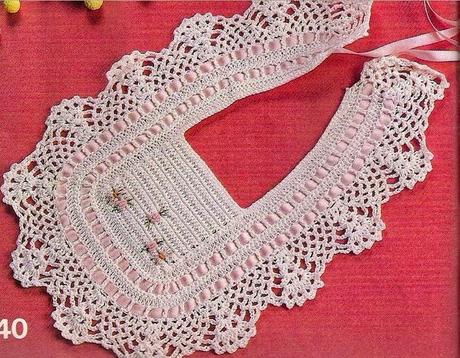 A gentile richiesta...Schemi di bavaglini all'uncinetto per Margherita / Crochet bibs charts for babies