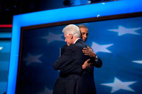 Obama hugs