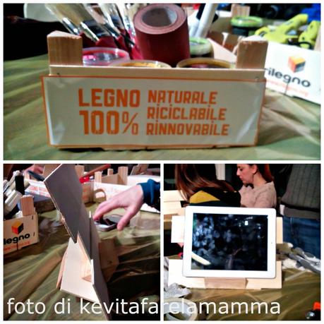 Idea regalo #legnoerilegno per la festa del papà: il porta-tablet