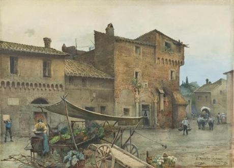 mostra roma pittore Ettore Roesler Franz