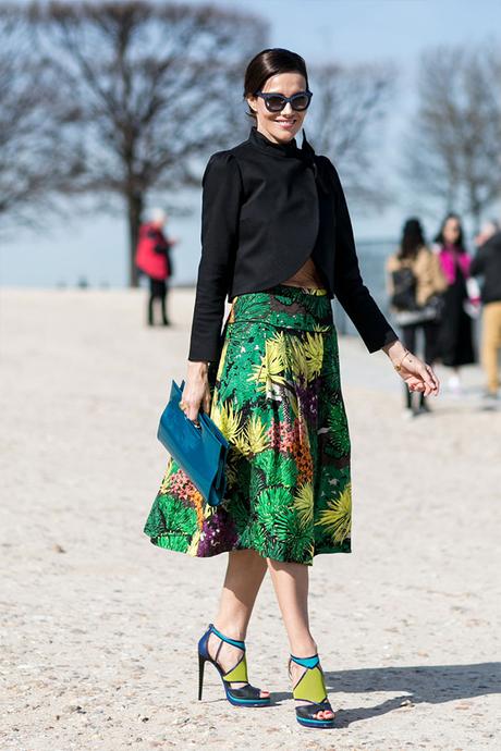 Paris Fashion Week A / I 2015: street style.  Part 3 (10 foto)