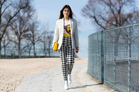 Paris Fashion Week A / I 2015: street style.  Part 3 (11 foto)