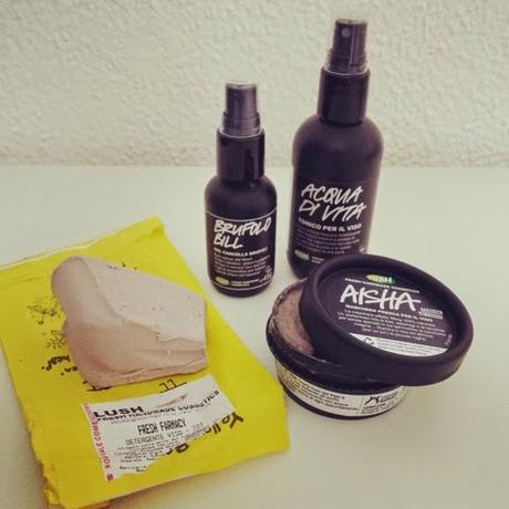 Trattamento purificante viso con Lush Cosmetics