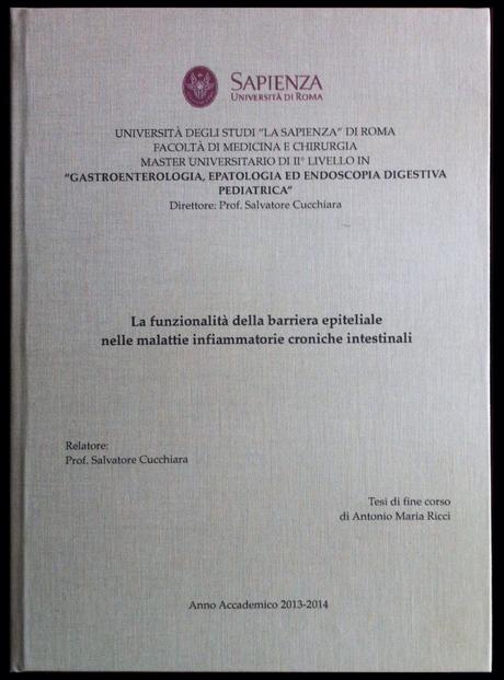 La mia terza tesi: ho finito il master in gastroenterologia pediatrica a Roma