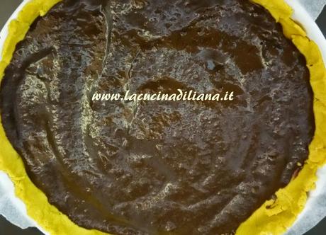 Crostata alla Crema di Cacao con Farina di Lupini ( in Zona)