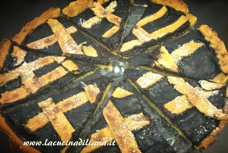 Crostata alla Crema di Cacao con Farina di Lupini ( in Zona)