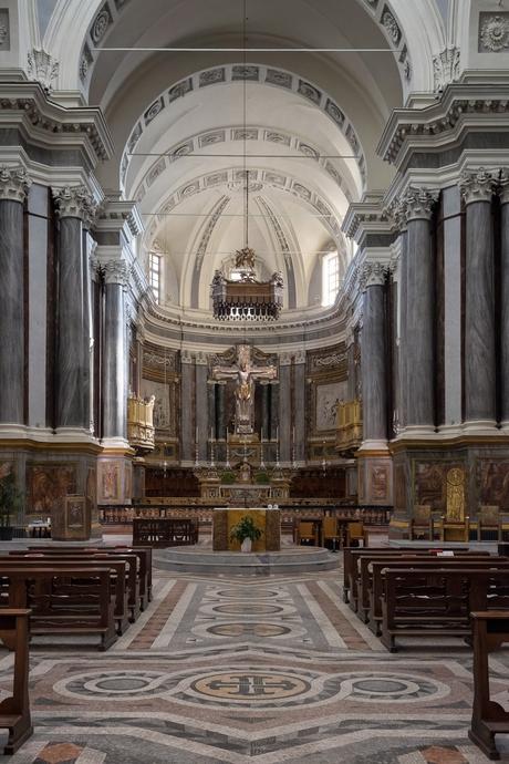 La cattedrale di Sant'Eusebio a Vercelli.