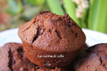 Muffin e Cupcake: Muffin al cioccolato fondente