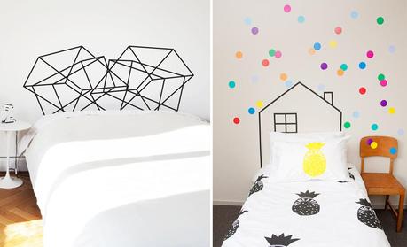 5 IDEE DECOR, ORIGINALI E CREATIVE, PER LETTI SENZA TESTIERA