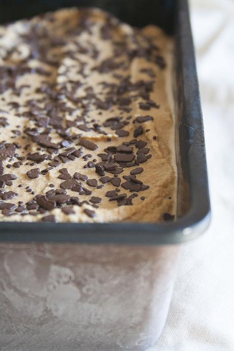 Gelato al caffè con latte di soia Gelato al caffè