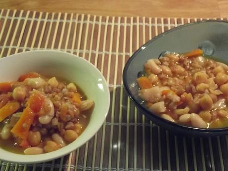 ZUPPA DI CECI E FARRO ZUPPA DI CECI E FARRO