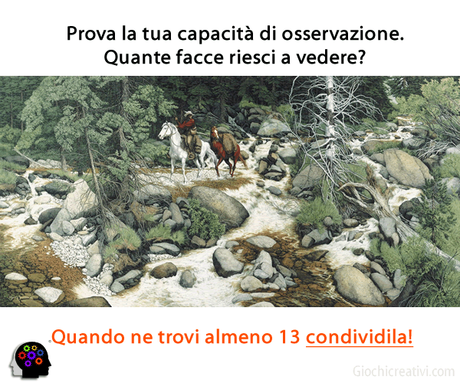 La foresta ha gl'occhi - Quante facce vedi?