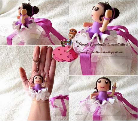 Ballerina realizzata in fimo, originale!