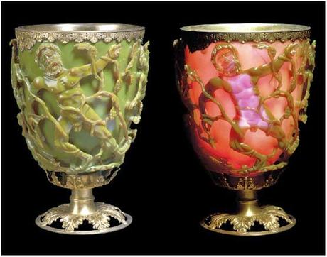 L'antica Coppa di Licurgo e le Nanotecnologie romane L'antica Coppa di Licurgo e le Nanotecnologie romane