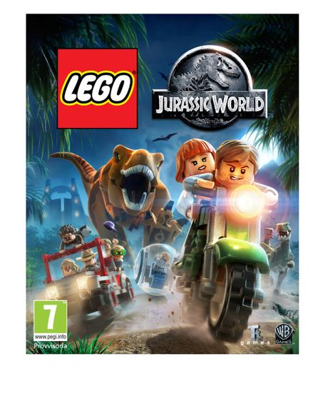 LEGO Jurassic World, primo trailer, key art ed immagini LJW Amaray RGB_2D Boxshot 1a_ITA
