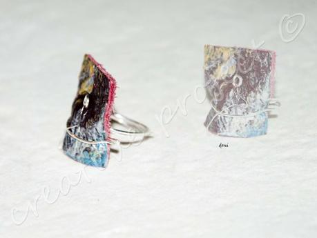 anelli in pelle decorata anello pelle decorata