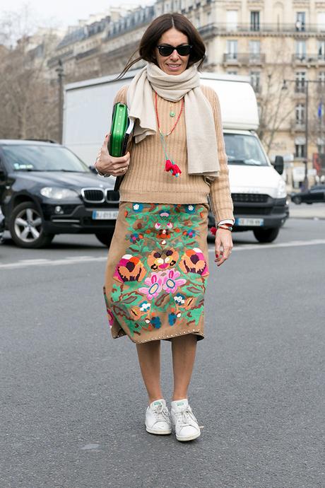 Paris Fashion Week A / I 2015: street style.  Part 7 (21 foto)