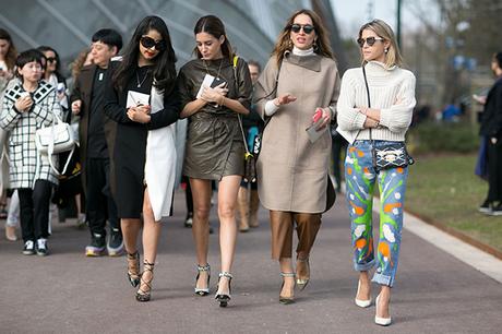 Paris Fashion Week A / I 2015: street style.  Part 7 (24 foto)