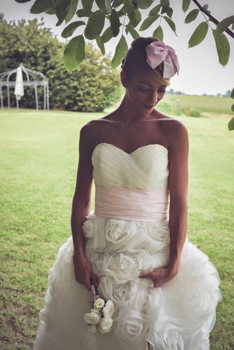 PALE PINK WEDDING PORTRAIT