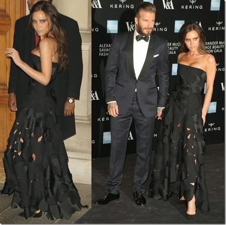 Victoria Beckham in Casadei