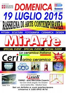 MIRARTE:  A Torino una mostra mercato dedicata alla ceramica italiana a 360 gradi.