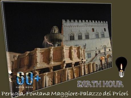 L'Ora della Terra: Perugia, Fontana Maggiore-Palazzo dei Priori
