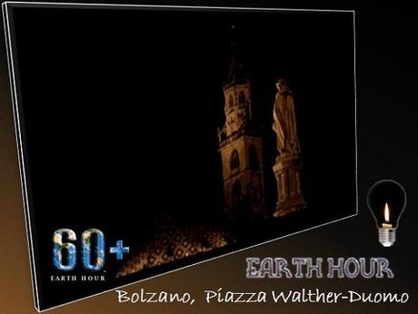 L'Ora della Terra: Bolzano,  Piazza Walther-Duomo