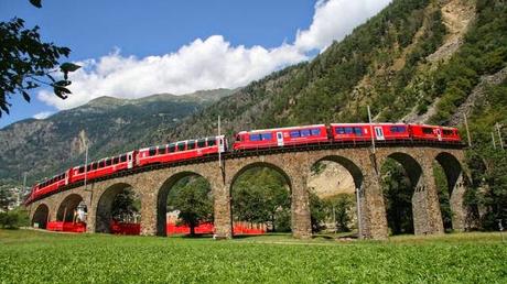 Il magico viaggio del Bernina Express