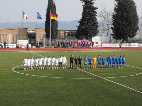 Italia-Germania Under 16 0-2: ‘die junge Mannschaft’ domina e vince