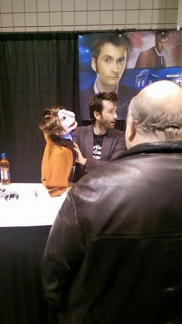 PETER DAVID, DAVID TENNANT E LA MARIONETTA DEL DOCTOR WHO