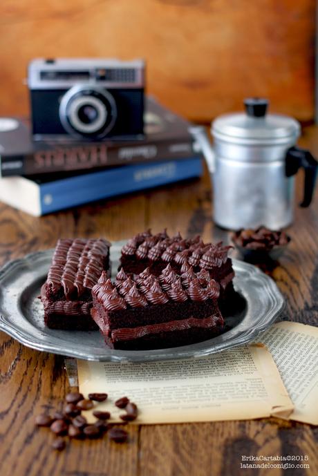 Extra Dark Chocolate and Coffee Cake