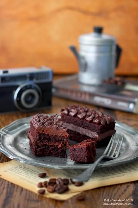 Extra Dark Chocolate and Coffee Cake