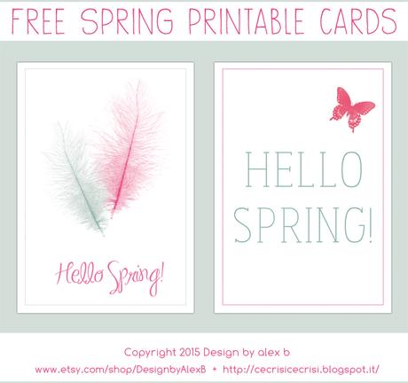 Festeggiamo il Primo Giorno di Primavera con le Hello Spring Card