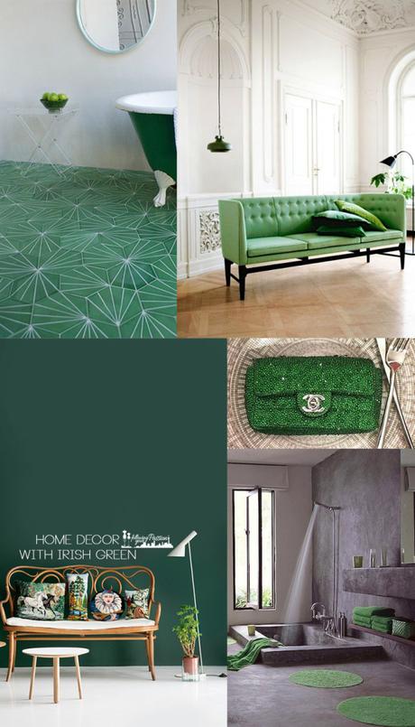 [week-end Color] Be green with Irish Green