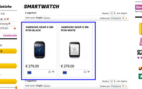Smartwatch Promozione Samsung Gear S a 279 euro da Glistockisti.it  samsung   1   Gli Stockisti  Smartphone  cellulari  tablet  accessori telefonia  dual sim e tanto altro