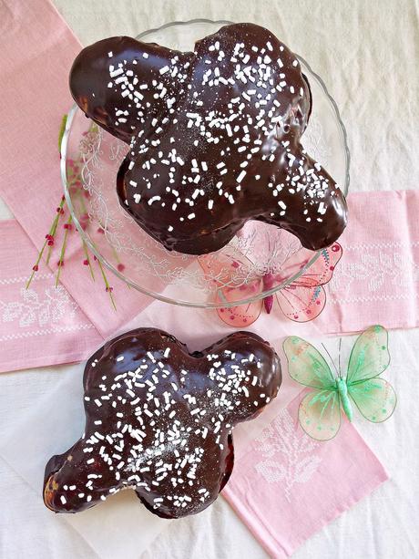 Colomba al cioccolato con lievito madre